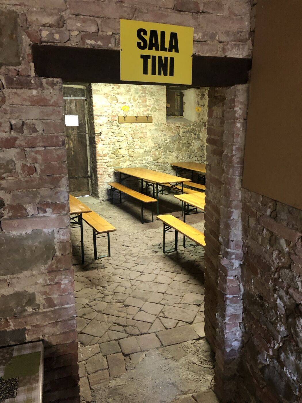 L'ingresso della Sala Tini